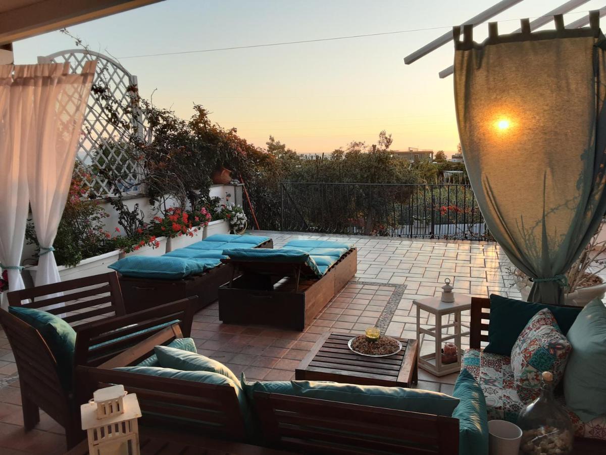 Domus Parva - Villa Con Bio-Piscina, Spa Privata E Appartamenti Panoramici Bacoli Εξωτερικό φωτογραφία