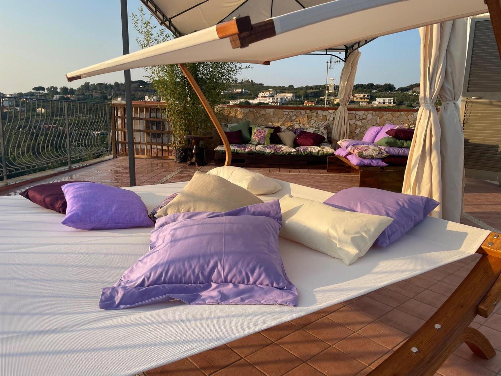 Domus Parva - Villa Con Bio-Piscina, Spa Privata E Appartamenti Panoramici Bacoli Εξωτερικό φωτογραφία