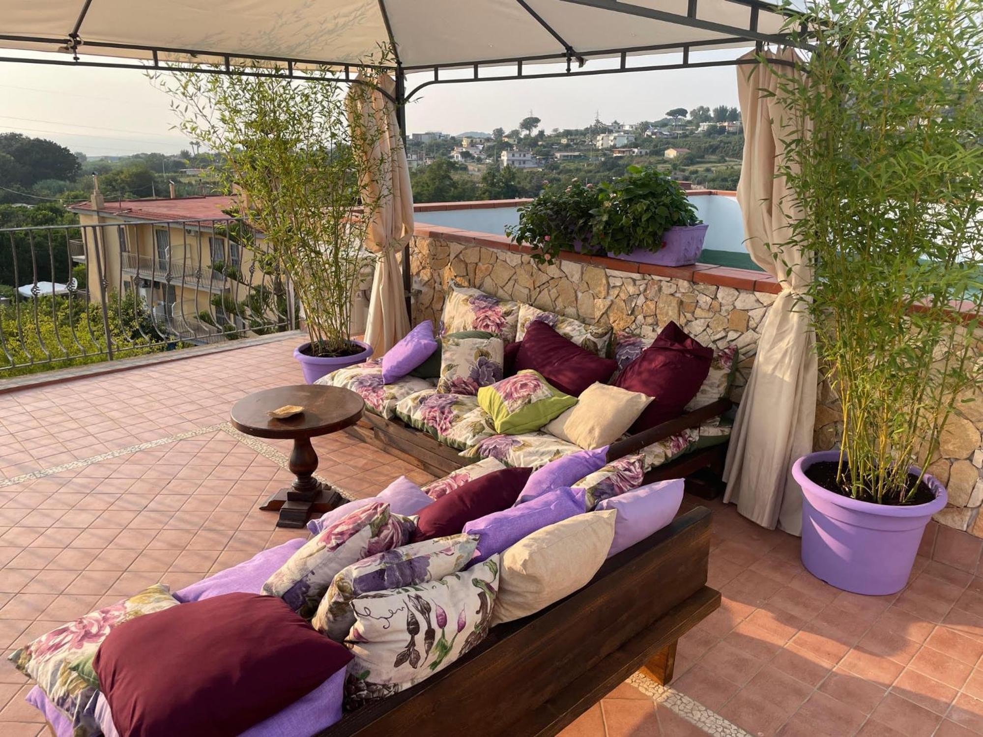 Domus Parva - Villa Con Bio-Piscina, Spa Privata E Appartamenti Panoramici Bacoli Εξωτερικό φωτογραφία